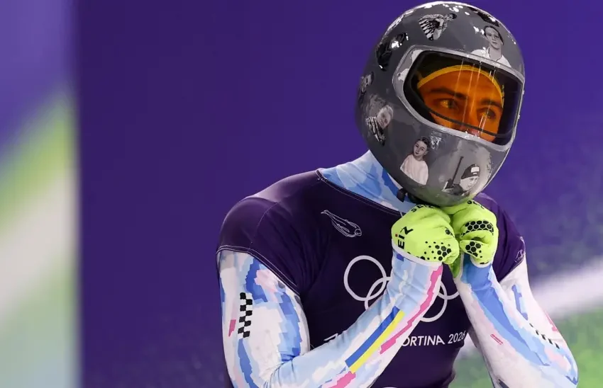  IOC bans Ukrainian skeleton racer over helmet