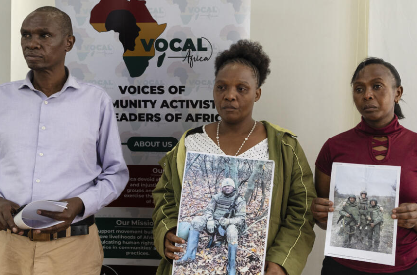  Russia-Ukraine war: Kenya deplores citizens used as ‘cannon fodder’