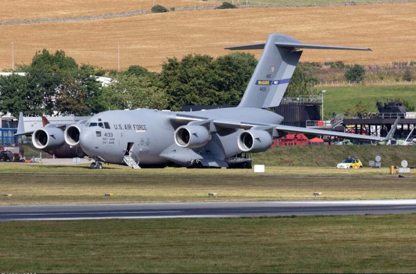  US military aircraft carrying troops arrive in Nigeria