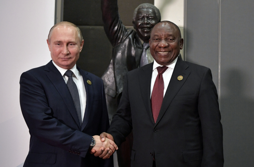  President Ramaphosa thanks Putin for the return of mercenaries