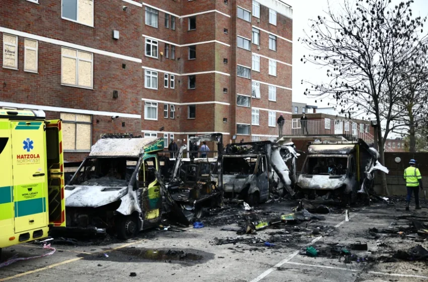  London police arrest 2 men in connection with suspected antisemitic arson attack