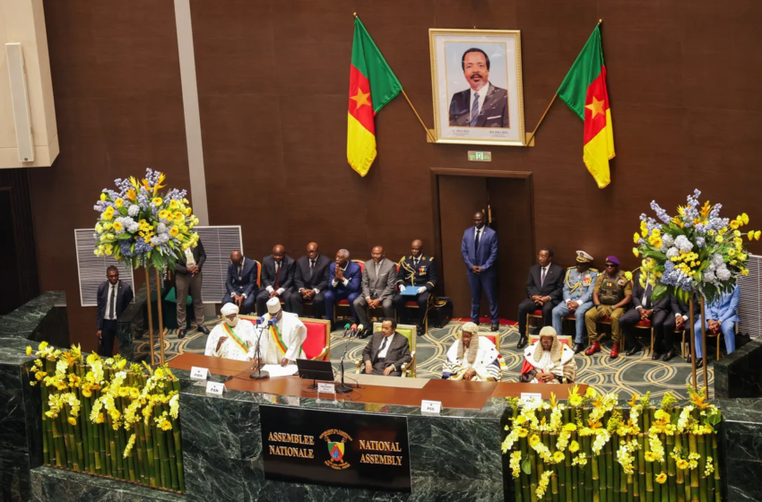  Cameroon elects new parliamentary leaders after 34 years