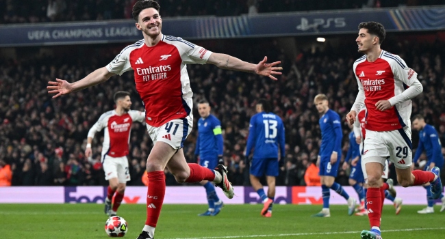  Rice Ready To Roar As Arsenal Chase Champions League History