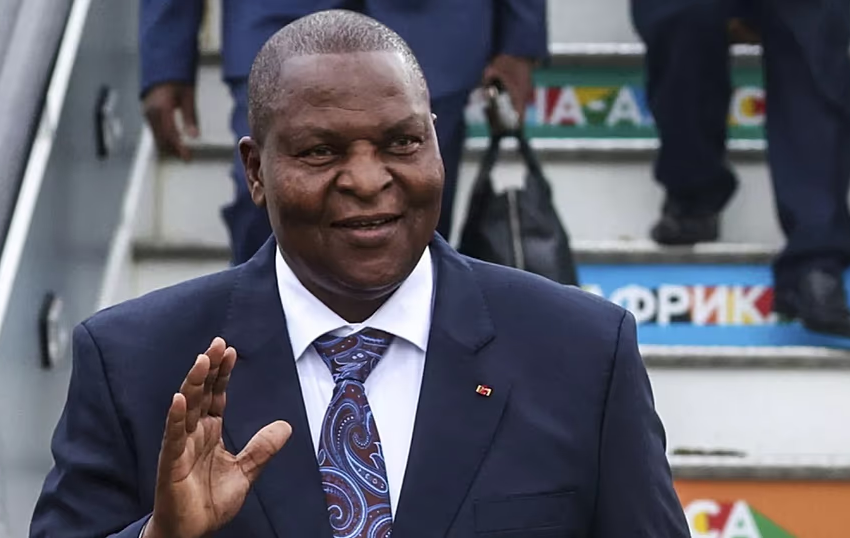  CAR Touadéra Sworn in for Third Term