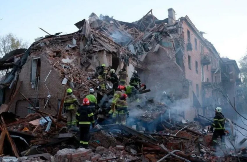  Seven dead in major Russian attack on Ukraine