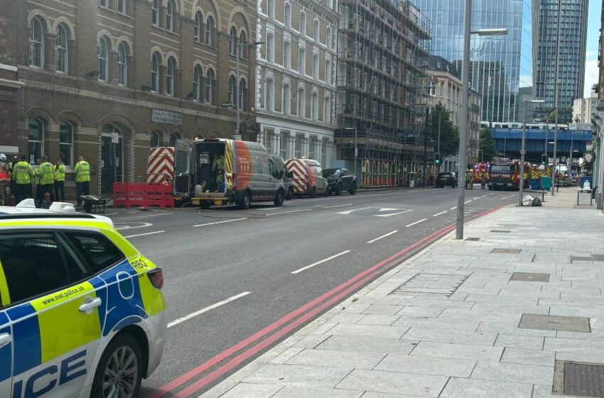  London station evacuated due to ‘suspected gas leak’ after passengers felt unwell
