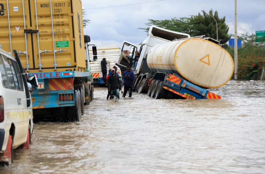  Heavy rains cause fresh flooding in Kenya
