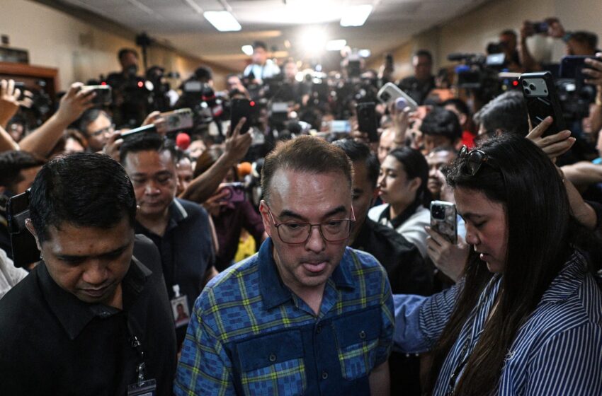  Philippine politician sought by the ICC escapes amid Senate chaos.