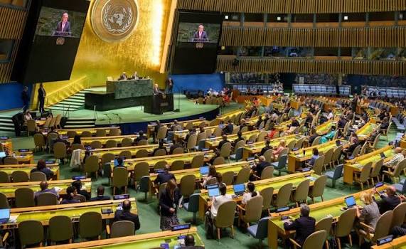  Sudan Signs UN80 Charter at UN
