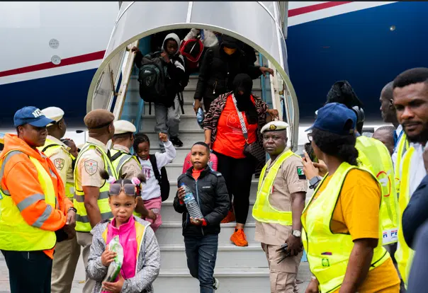  FG ends S’Africa evacuation with final airlift of 308 Nigerians