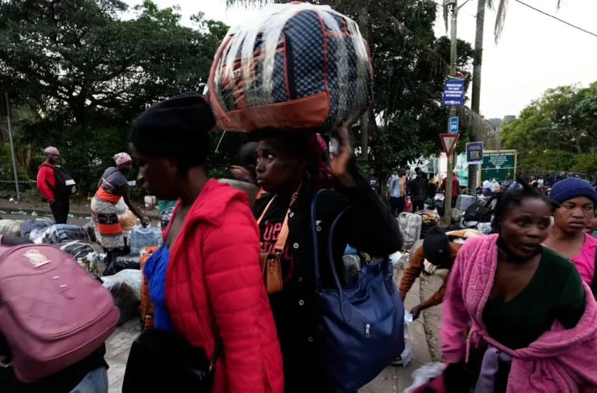  Over 160,000 Foreigners Leave South Africa