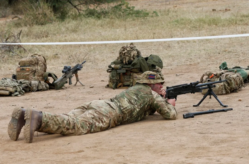  Britain cancels military training in Kenya
