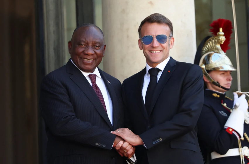  Ramaphosa visits France for WWI commemoration
