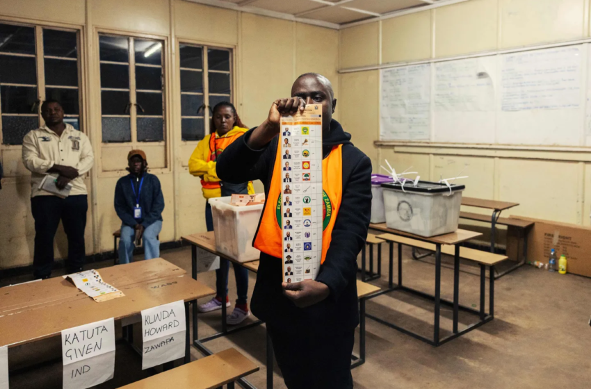  Zambia suspends vote count amid violence reports