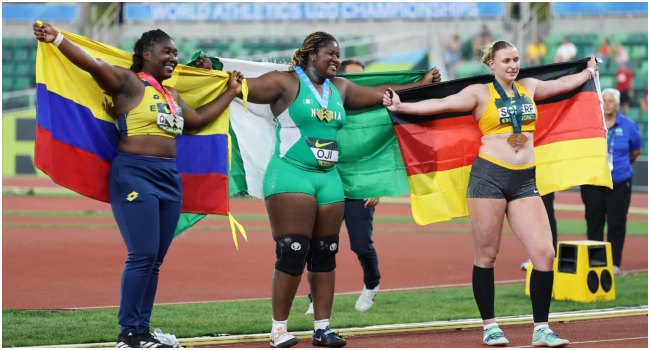  Jessica Oji Wins Nigeria’s First World U20 Field Event Gold