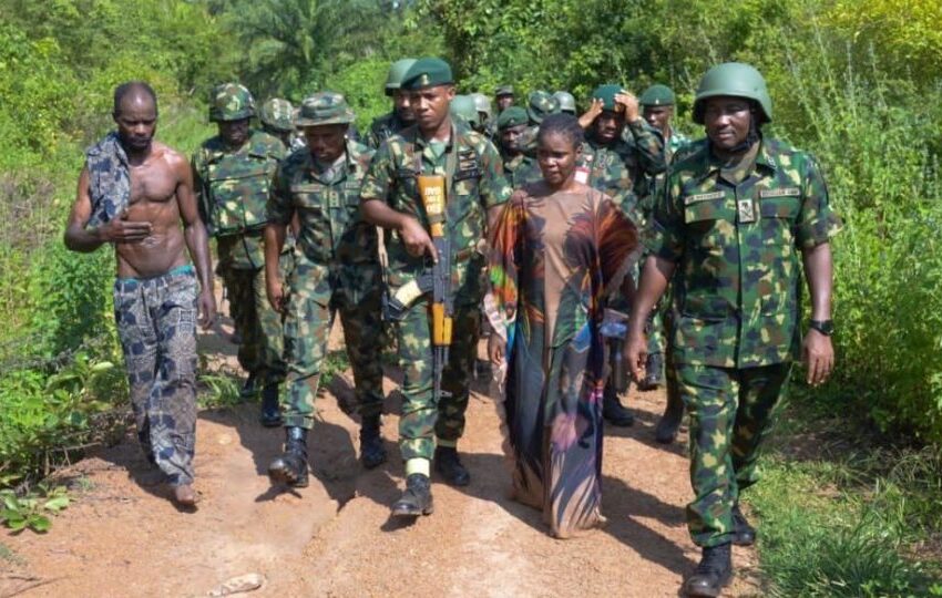  Nigerian Forces Rescue Over 300 Kidnap Victims