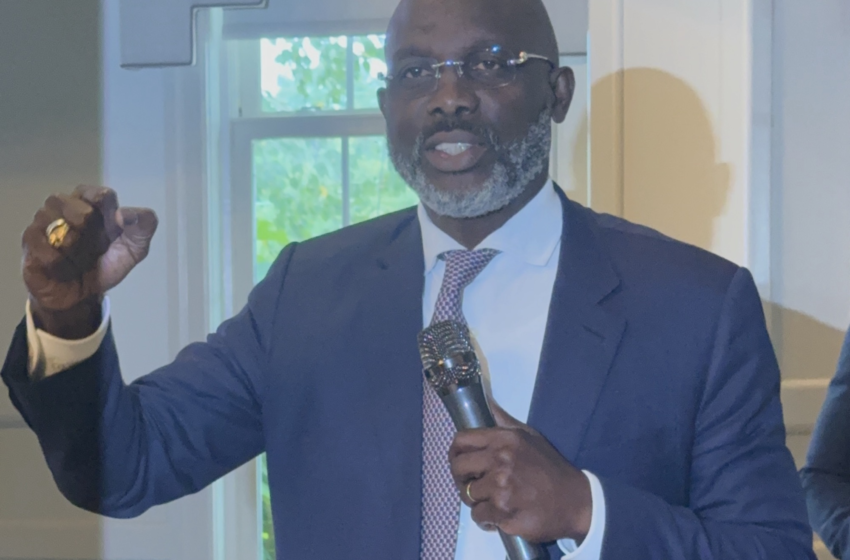  Weah announces 2029 presidential run